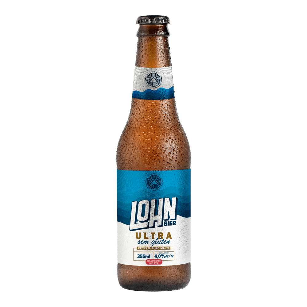 Cerveja Lohn Ultra Sem Glúten 355ml